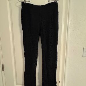 Lace Black Pants